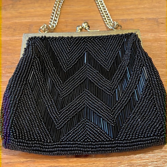 Vintage Walborg Beaded Purse Handmade in Hong Kong - Picture 3 of 8